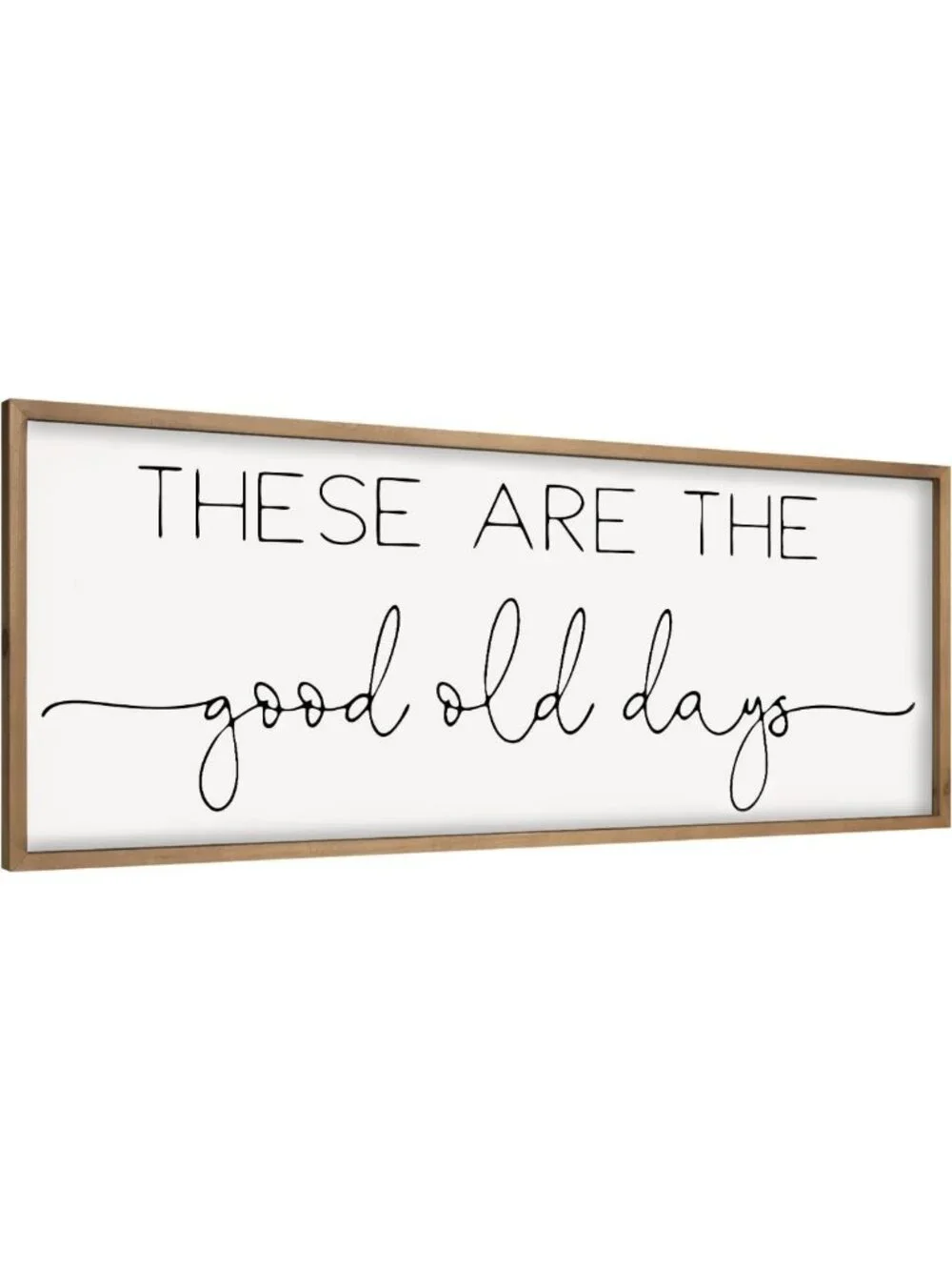 Rustic Wooden Motivational Quote Wall Art - 35x11.8” Family Decor for Living